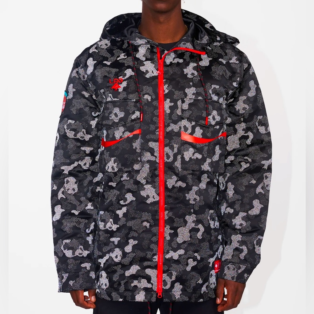 Lifted Research Group for Coca Cola Windbreaker.